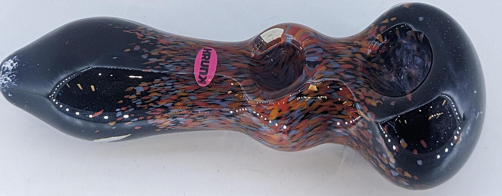 KRUNK Double Bowl THICK GLASS Hand Pipe